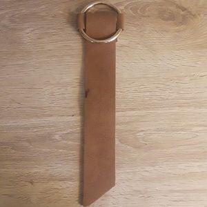 Brown Leather Thick Strap bracelet